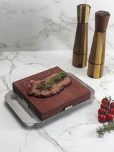 Cargar imagen en el visor de la galería, Piedra para asar 20 x 20 cm - elmortero