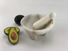 Load image into Gallery viewer, Molcajete azteca blanco - elmortero